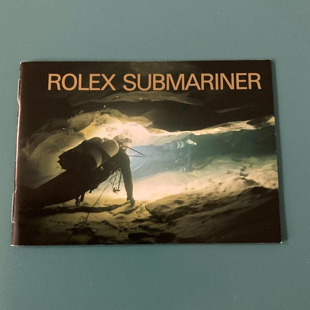 Rolex Submariner Information Booklet 1994